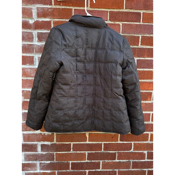 GAP Brown Quilted Puffer Jacket XS - Picture 5 of 6